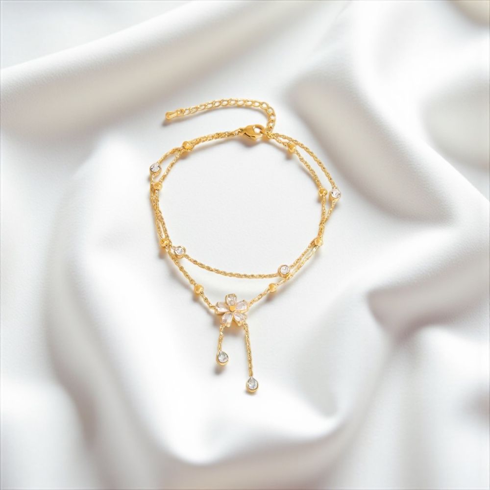 Flower Anklet